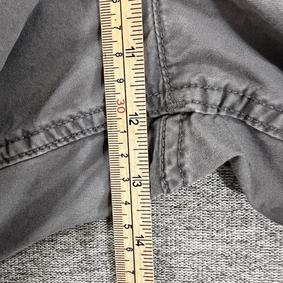 Gap Khakis Cargo Shorts Men Size 34 Gray Summer Outdoor Cotton - Picture 6 of 12